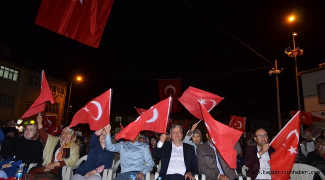 Bünyan'da 15 Temmuz Demokrasi ve Milli Birlik Günü  