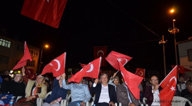 Bünyan'da 15 Temmuz Demokrasi ve Milli Birlik Günü