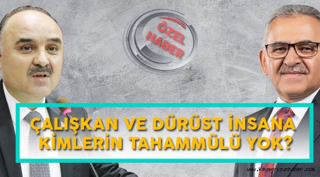 Çalışkan ve Dürüst İnsana Tahammülleri Yok