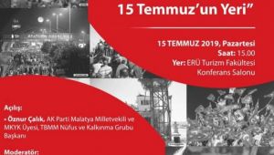 CUMHURBAŞKANI BAŞDANIŞMANLARI 15 TEMMUZ PANELİNE KATILACAK  