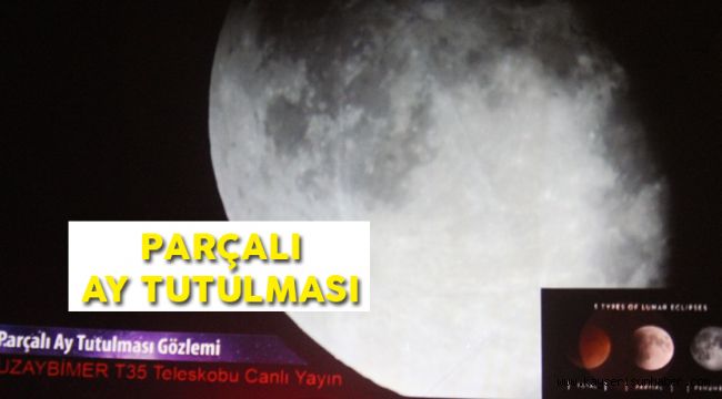Kayseri’den Böyle Gözlemlendi