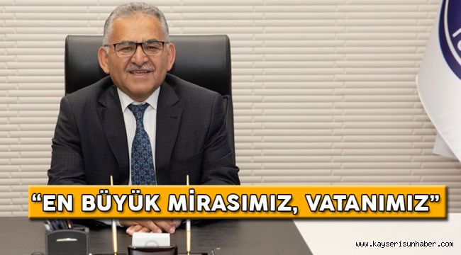 Başkan Büyükkılıç’tan 30 Ağustos Zafer Bayramı Mesajı