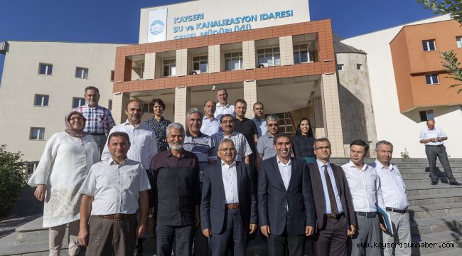 Başkan Büyükkılıç’tan KASKİ’ye Hayırlı Olsun
