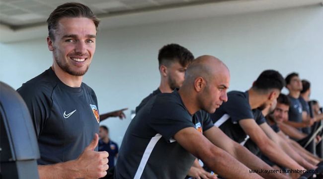 Ben Rienstra İlk Antrenmanına Çıktı