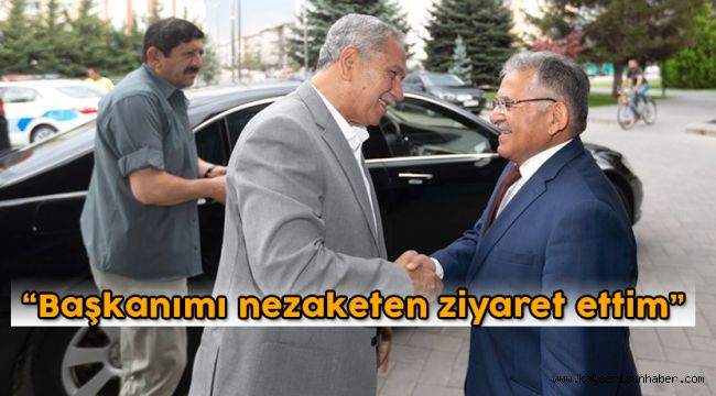 Bülent Arınç Kayseri'de  