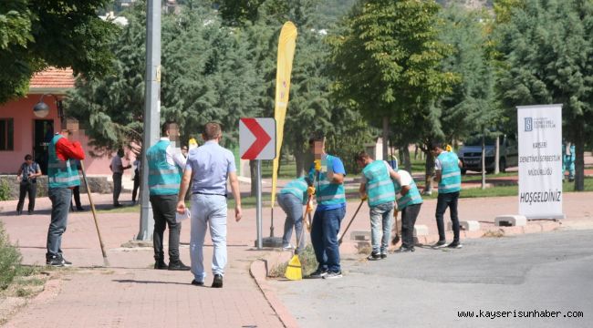 Denetimli Serbestlik Temiz Çevre Projesi' İle Yeşil Alanlar Temizleniyor 