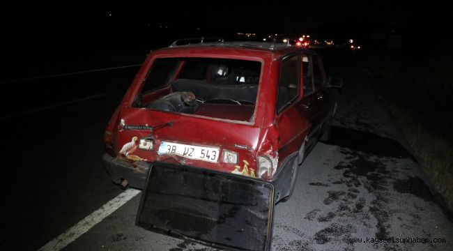 Kayseri’de İki Otomobil Çarpıştı: 10 Yaralı 