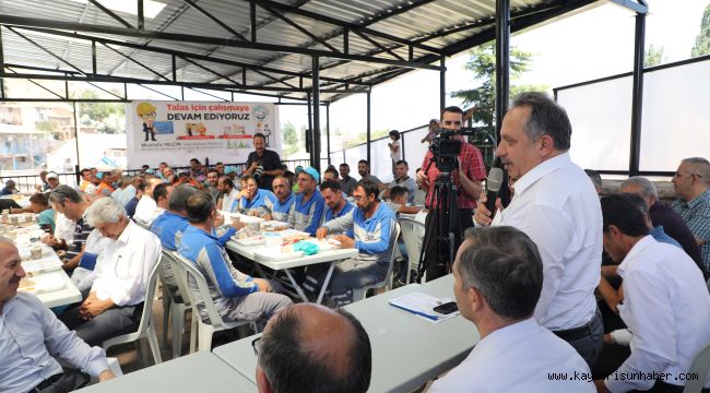 Talas’tan Yazyurdu’na Hizmet Çıkarması