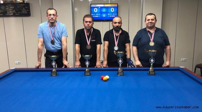 Bilardo İl Birinciliği Sona Erdi 