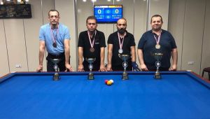 Bilardo İl Birinciliği Sona Erdi 