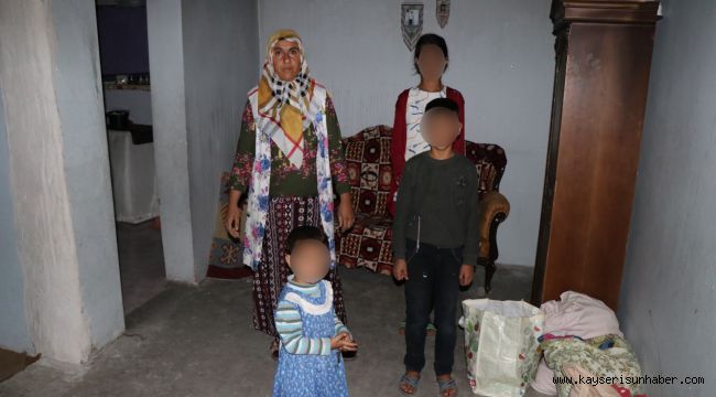 Evi Yanan Kadın, 3 Çocuğuyla Mağdur Oldu
