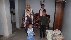 Evi Yanan Kadın, 3 Çocuğuyla Mağdur Oldu  
