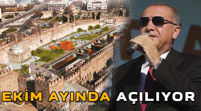 Kayseri Kalesi’ni Cumhurbaşkanı Açacak