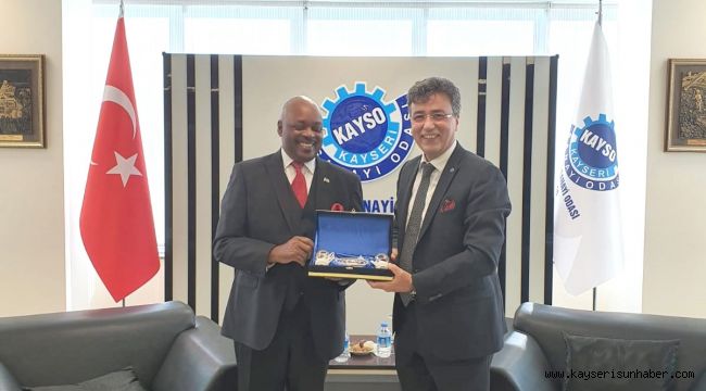 Ruanda Büyükelçisinden KAYSO’ya Ziyaret 