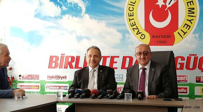 Talas Belediye Başkanı Yalçın’dan KGC’ye Ziyaret