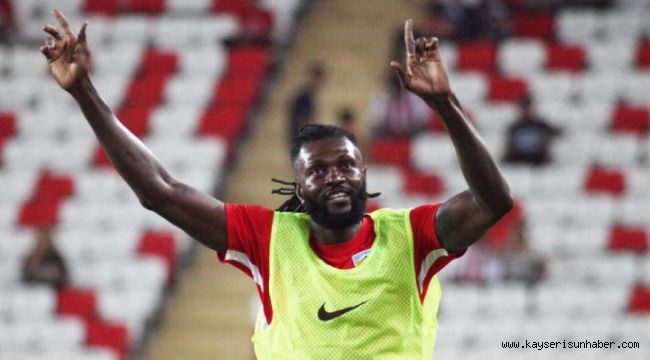 Kayserispor'da Adebayor Şoku 