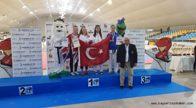 MELMEK Sporcusu İspanya'da Avrupa 3.'sü Oldu 