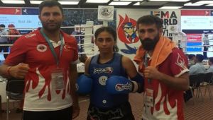 Nazlı Kaymaz Muaythai Dünya Şampiyonasında Yarı Finalde 