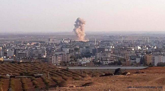Türkiye - Suriye sınırında patlama  
