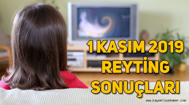 1 Kasım Cuma reyting sonuçları açıklandı, Hercai, Arka Sokaklar