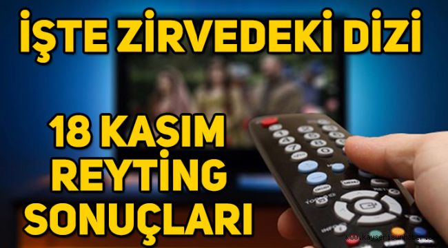 18 Kasım reyting sonuçları, Çukur kaçıncı sırada