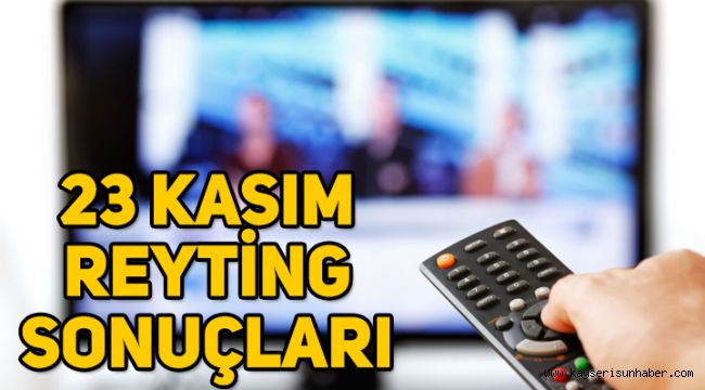 23 Kasım reyting sonuçları, Kuzey Yıldızı İlk Aşk, O Ses Türkiye, Kim Milyoner Olmak İster