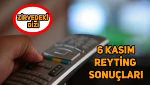 6 Kasım reyting sonuçları, Sen Anlat Karadeniz, Afilli Aşk, Kurşun