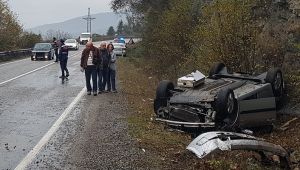 Emniyet kemeri hayatlarını kurtardı