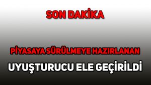Kayseri'de uyuşturucu operasyonu: 13 gözaltı