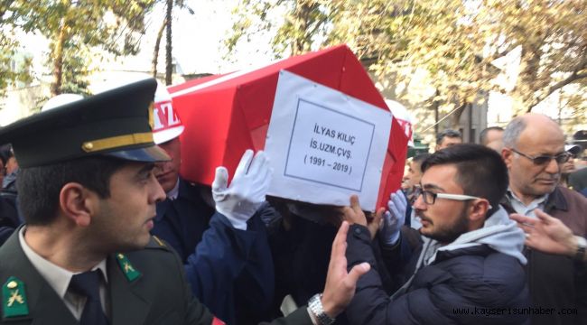 Kayserili Uzman Çavuş Son Yolculuğuna Uğurlandı