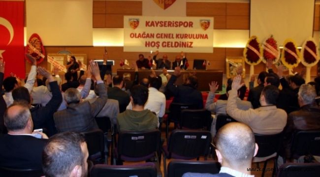 Kayserispor 30 Kasım'da Genel Kurula Gidiyor