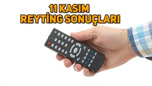 11 Kasım reyting sonuçları açıklandı, Çukur zirvede