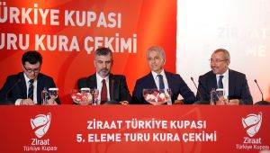 Ziraat Türkiye Kupası 5. Eleme Turu eşleşmeleri belli oldu