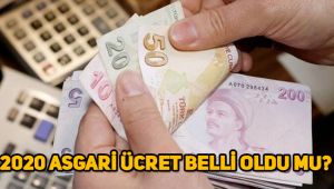 2020 asgari ücret belli oldu mu, asgari ücret ne kadar olacak?