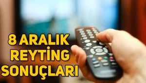 8 Aralık reyting sonuçları, Savaşçı, Güvercin, O Ses Türkiye