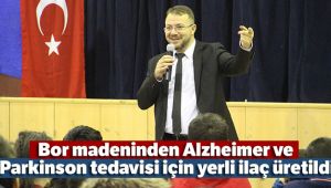 Bor madeninden Alzheimer ve Parkinson tedavisi için yerli ilaç üretildi