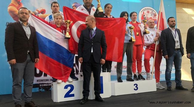 EMF Avrupa Açık Muaythai Kupasında Kayseri Rüzgarı