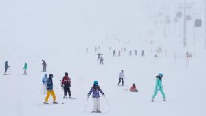 Erciyes'te Kar Kalınlığı 100 Santimetreye Ulaştı