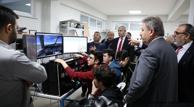 Eskişehir Havacılık Lisesi İncelendi