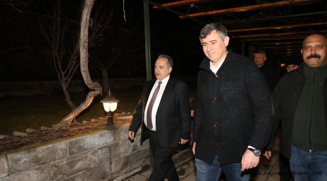 Feyzioğlu, Talas'ta Anılarını Tazeledi