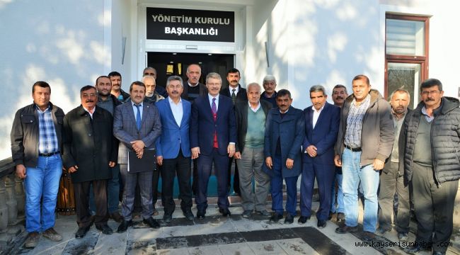 Gemerek'ten Başkan Akay’a Teşekkür Ziyareti.