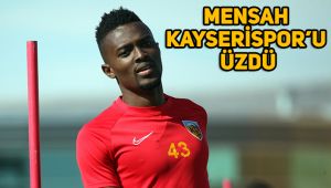 Kayserispor’a Mensah şoku!