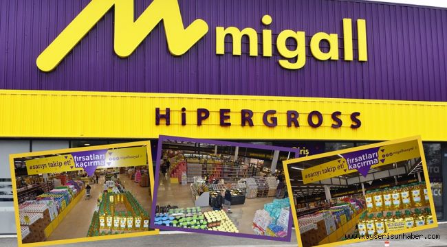 Migall Hipergross market açıldı