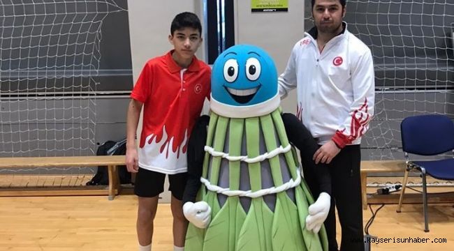 Milli Badmintoncu Hamit Atmaca Türkiye'yi Temsil Edecek