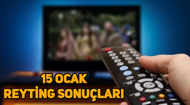 15 Ocak reyting sonuçları, Zemheri, Doğduğun Ev Kaderindir, Afili Aşk