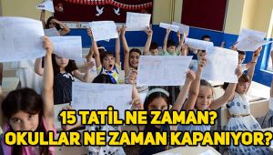 15 tatil 2020 (sömestr, yarıyıl tatili) ne zaman, okullar ne zaman kapanıyor?