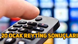 20 Ocak reyting sonuçları, Sefirin Kızı, Çukur, Milyoner, Fatih Portakal