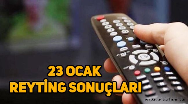 23 Ocak reyting sonuçları Bir Zamanlar Çukurova, Mucize Doktor, Fatih Portakal