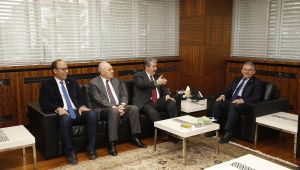 BBP Genel Başkanı Mustafa Destici, Başkan Memduh Büyükkılıç’ı Ziyaret Etti