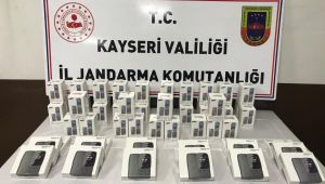 Jandarmadan kaçak cep telefonu operasyonu